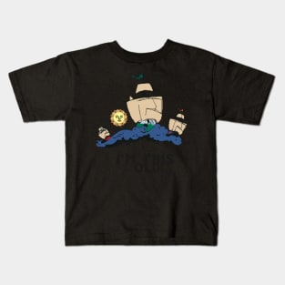 Vintage "I'm this Old" Ships Kids T-Shirt